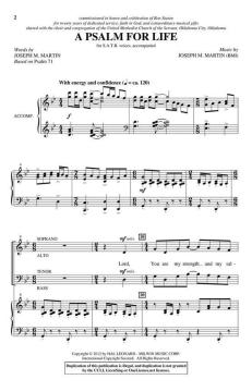 A Psalm for Life von Joseph M. Martin (Download) 