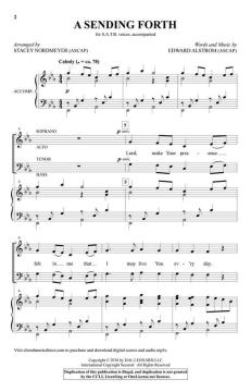 A Sending Forth von Edward Alstrom (Download) 