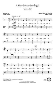 A Very Merry Madrigal von Kirby Shaw (Download) 