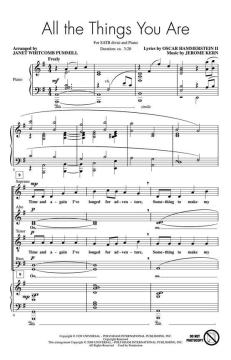 All The Things You Are von Jerome Kern (Download) 