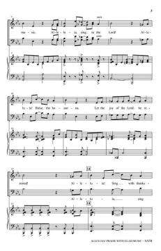 Alleluia! Praise with Glad Music von Joseph M. Martin 
