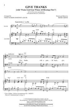 Give Thanks von Henry Smith (Download) 
