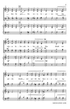 God So Loved von John Stainer 