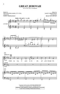 Great Jehovah von William Williams (Download) 