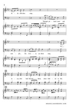 Hosanna, Loud Hosanna 