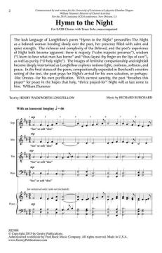 Hymn To The Night (Richard Burchard) 