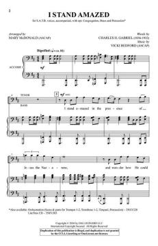 I Stand Amazed von Vicki Bedford (Download) 