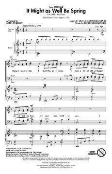 It Might As Well Be Spring von Rodgers & Hammerstein (Download) 