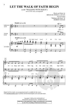 Let the Walk of Faith Begin von Bryan Powell (Download) 