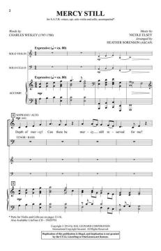 Mercy Still von Charles Wesley (Download) 