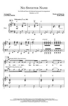 No Sweeter Name (J. Daniel Smith) 