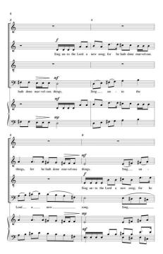 Sing Unto The Lord von George Lynn (Download) 