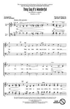 They Say It's Wonderful (Irving Berlin) 