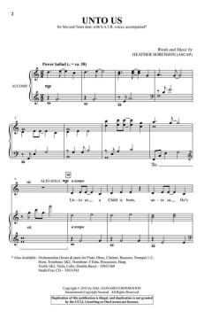 Unto Us von Heather Sorenson 