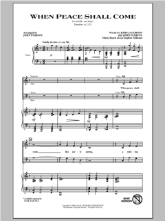 When Peace Shall Come (John Jacobson) 