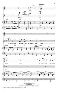 White Christmas (Choral Medley) (Irving Berlin) 