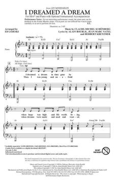 I Dreamed A Dream (Ed Lojeski) 