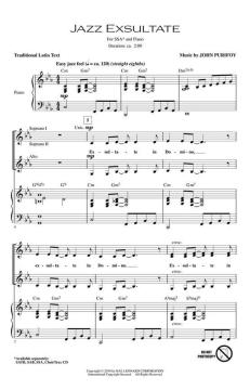 Jazz Exsultate von John Purifoy (Download) 