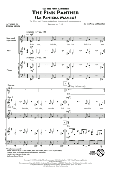 The Pink Panther von Henry Mancini (Download) 