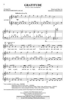 Gratitude von Nichole Nordeman (Download) 