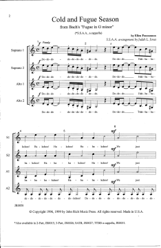 Cold And Fugue Season (J.S. Bach) 