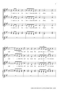 Lord, Give Me Just A Little More Time (Albert E. Brumley) 