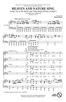 Heaven And Nature Sing (Download) 
