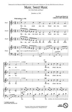 Music, Sweet Music (Cristi Cary Miller) 