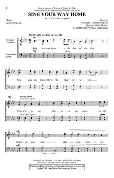 Sing Your Way Home von Joseph M. Martin (Download) 