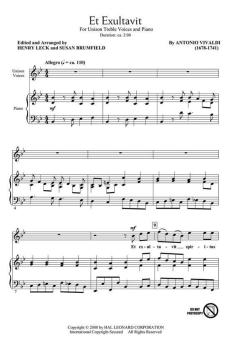 Et Exultavit von Antonio Vivaldi (Download) 