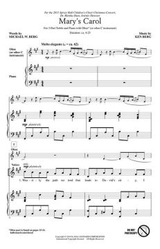 Mary's Carol von Ken Berg (Download) 