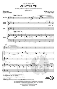Answer Me von David Yazbek (Download) 
