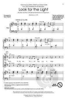 Look For the Light von Benj Pasek (Download) 