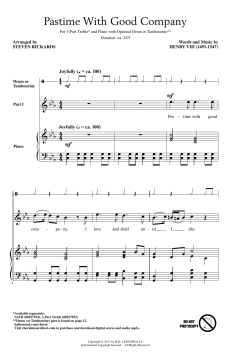 Pastime With Good Company (Download) 