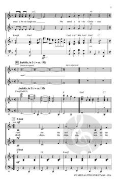 We Need a Little Christmas von Jerry Herman (Download) 