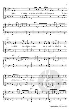 What Baking Can Do (from Waitress) von Sara Bareilles (Download) 