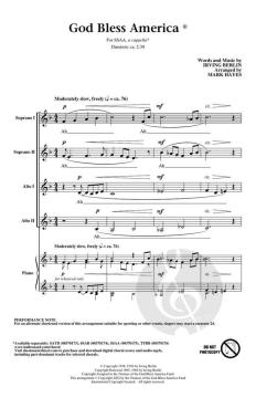 God Bless America von Irving Berlin 