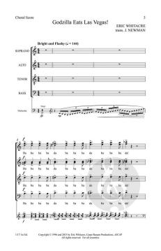 Godzilla Eats Las Vegas! von Eric Whitacre (Download) 