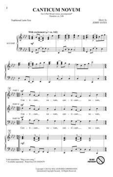 Canticum Novum (Jerry Estes) 