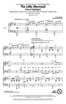 The Little Mermaid (Choral Highlights) von Alan Menken (Download) 