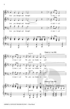 America, I Give My Thanks To You! von Cristi Cary Miller (Download) 