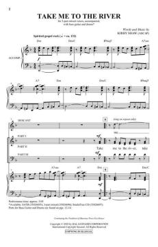 Take Me To The River (Kirby Shaw) 