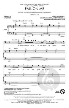 Fall on Me von Matteo Bocelli 