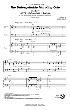 The Unforgettable Nat King Cole (Medley) (Download) 