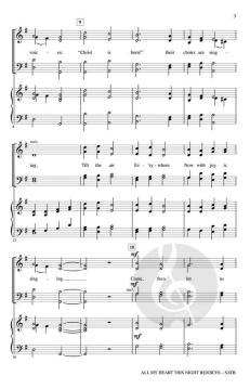 All My Heart This Night Rejoices von Johann Georg Ebeling 