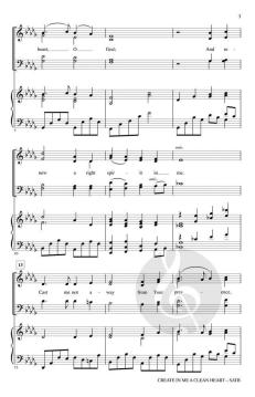 Create in Me a Clean Heart von John Leavitt (Download) 