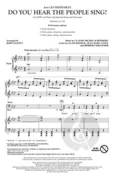 Do You Hear the People Sing? von Alain Boublil 