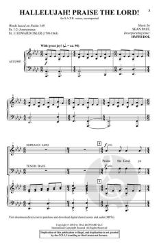 Hallelujah! Praise the Lord! von Sean Paul (Download) 