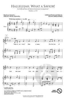 Hallelujah, What a Savior! von Keith Christopher (Download) 