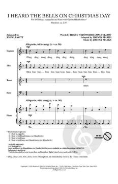 I Heard the Bells on Christmas Day von Johnny Marks (Download) 